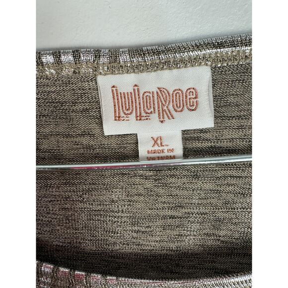 Lularoe Irma Womens Geometric Print High Low Tunic Blouse Top Size XL NWT - Picture 6 of 9